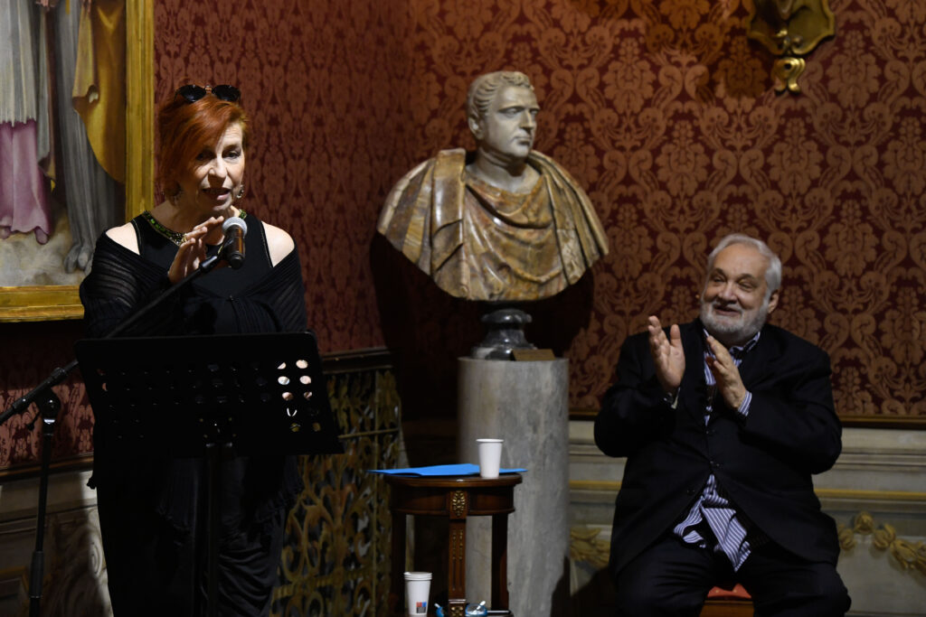 Premio Socrate 2021. Foto Di Maurizio Riccardi. Da Sinistra Fiammetta Jori E Cesare Lanza