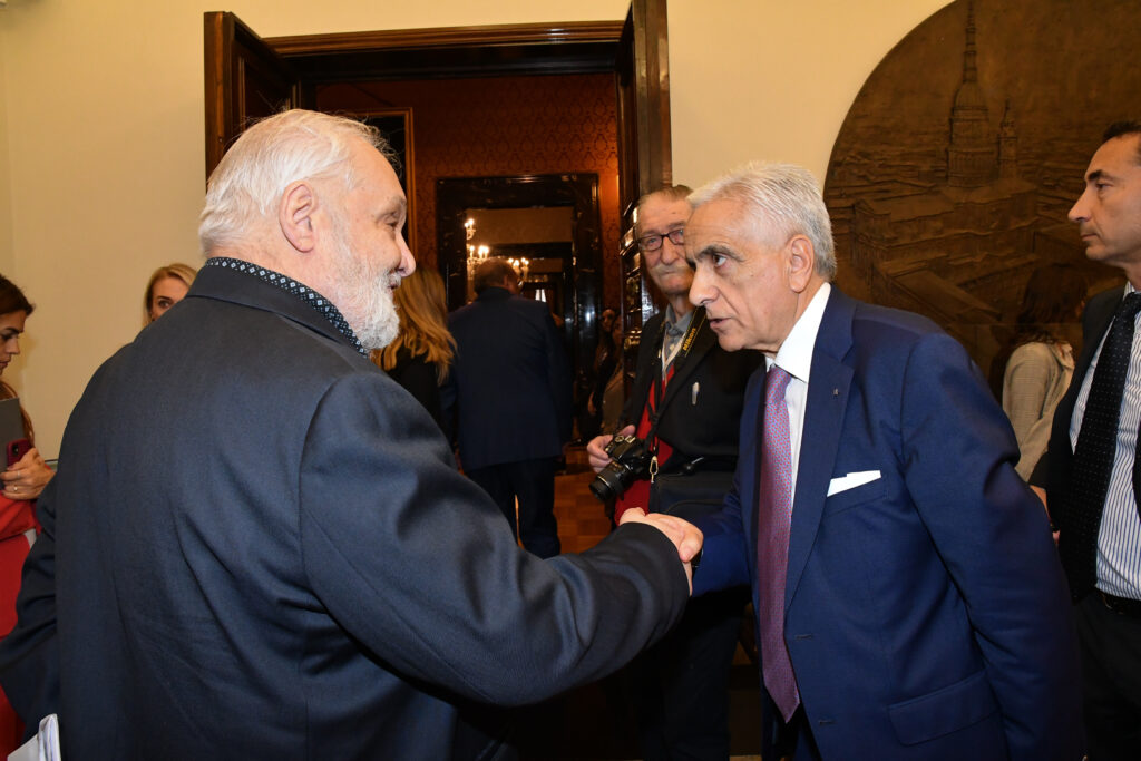 Premio Socrate 2022, Foto Di Maurizio Riccardi. Da Sinistra, Cesare Lanza E Nicola Barone
