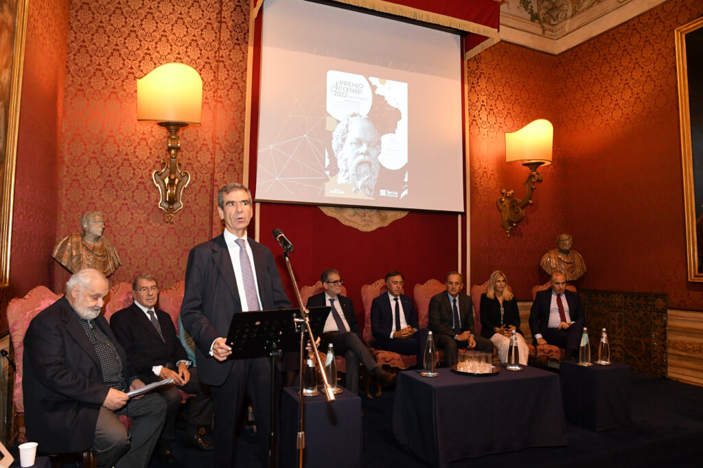 Premio Socrate 2022, Foto Di Maurizio Riccardi. Mauro Paoloni, Vice Presidente Del Consiglio D'amministrazione Banco Bpm